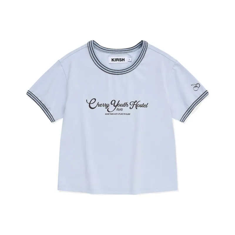 Kirsh SS24 Regular T Shirt Women's Sky Blue-0