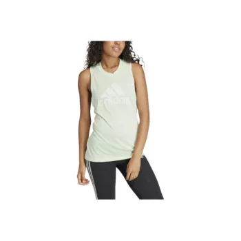 Adidas Clothing Tank Tops Women's Cyan