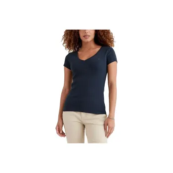 Tommy Hilfiger T Shirt Women's Deep Sea Blue