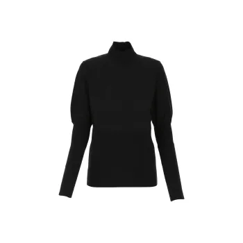 Burberry High Neck Knit Sweater