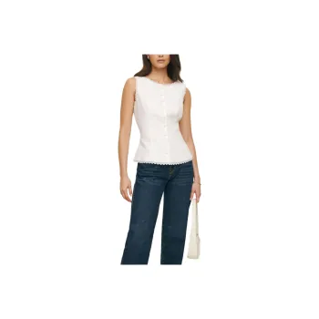 REFORMATION Tank Top Women's White