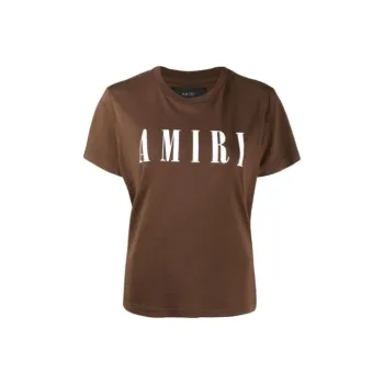 AMIRI T-Shirts Women's Brown