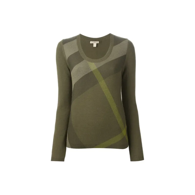 Burberry Sweater Women's Olive Green-0