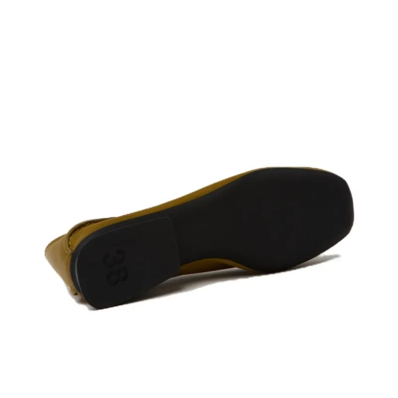 CAMPER Casi Myra Casual Single Shoes Women's Yellow Brown-3