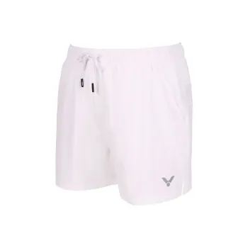 VICTOR Casual Shorts Unisex White