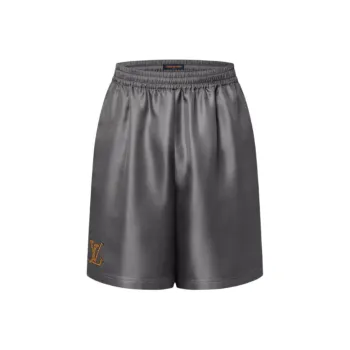 LOUIS VUITTON Printed Silk Shorts