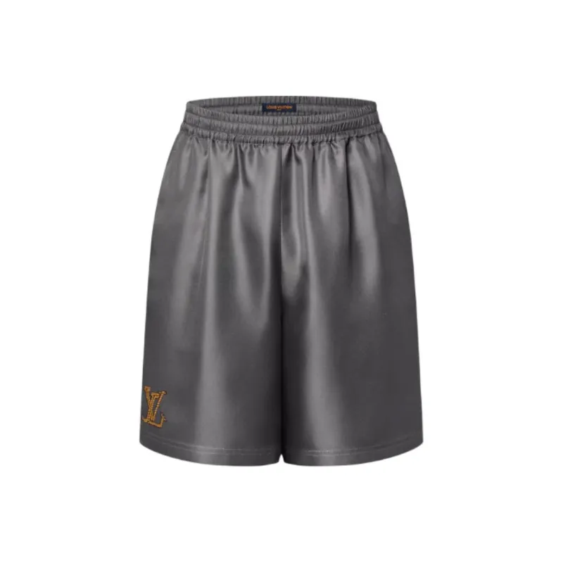 LOUIS VUITTON Printed Silk Shorts-0