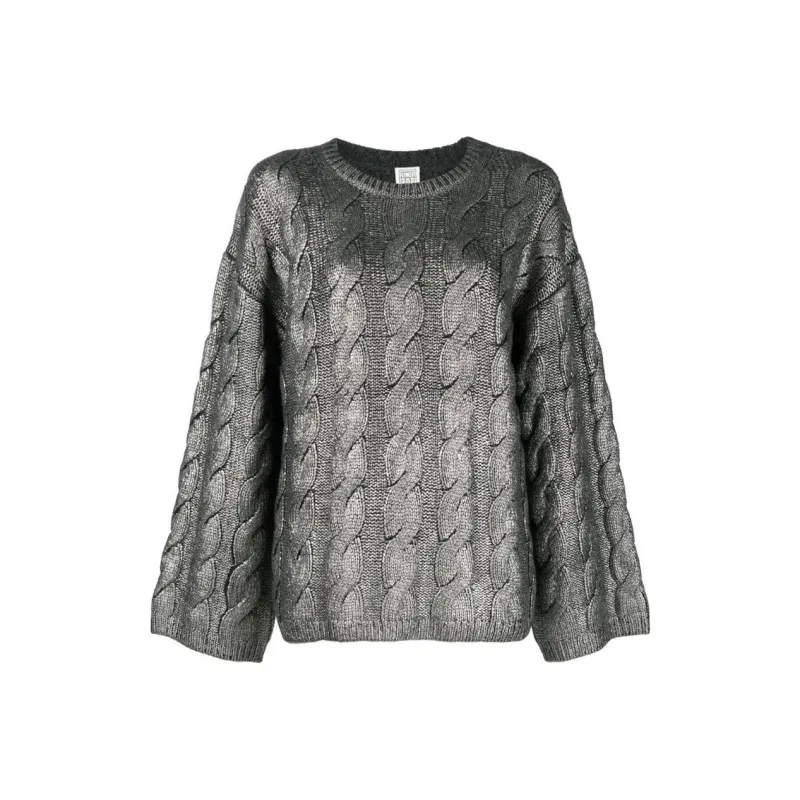 TOTEME FW22 Sweater Women's Silver-0