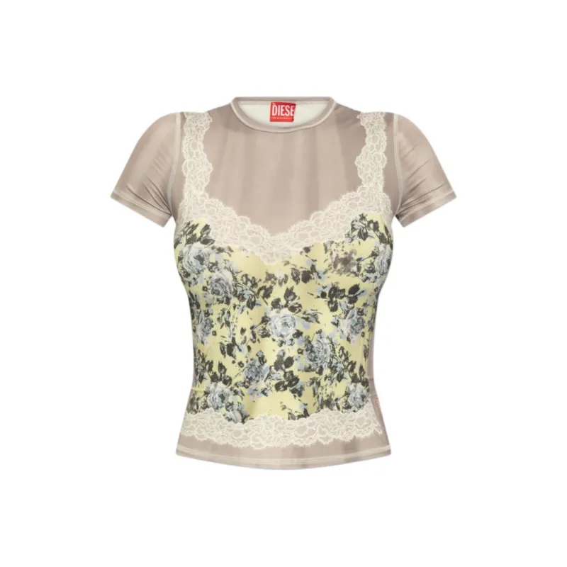 DIESEL T Ileni Crewneck T Shirt-0