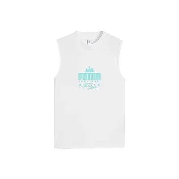 PUMA Playera Sin Mangas Corte Semi ajustado Para Mujer Palm Resort