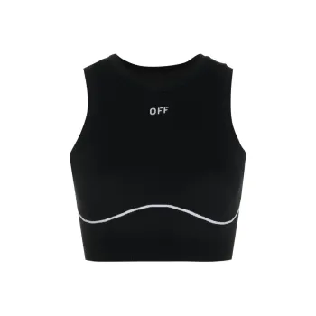OFF WHITE Regular T Shirt Regular Fit Women's Black