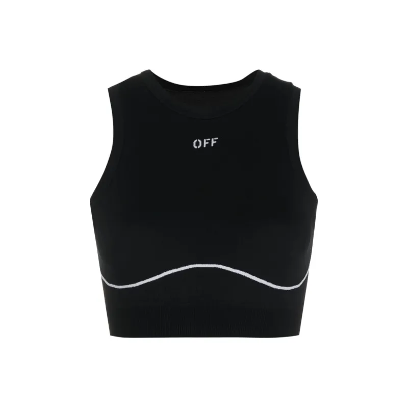 OFF WHITE Regular T Shirt Regular Fit Women's Black-0