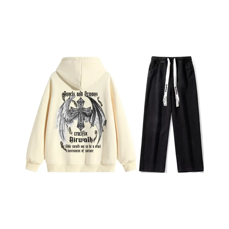Airwalk Sweatshirt Sets Unisex-4