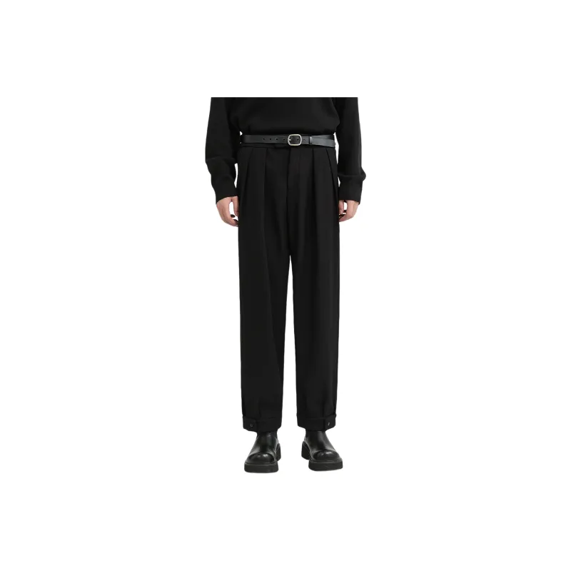 EARL JOEL Casual Pants Men's Pitch Black-0