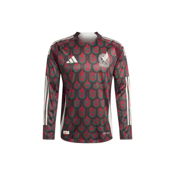 Adidas Free Shipping With AdiClub Mexico 24 Long Sleeve Home Authentic Jersey