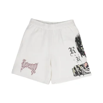 Revenge Casual Shorts Unisex White