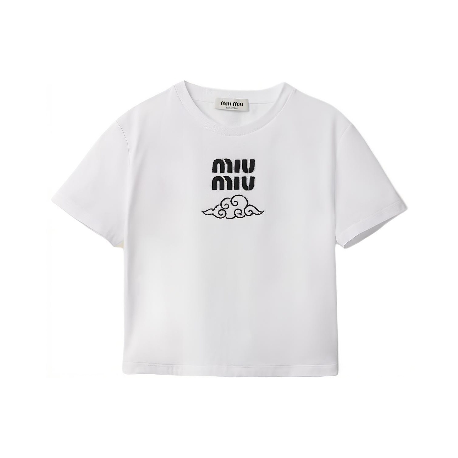 MIU MIU T-Shirts Apparel on Sale & Authentic - POIZON MIU MIU T-Shirts Apparel on Sale & Authentic - POIZON