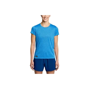 Saucony Stopwatch Short Sleeve T-Shirt Women's Blue