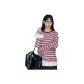 Pink Black Stripes