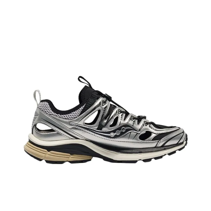 Saucony Kinvara 4 Anti Slip Wear Resistant Low Top Casual Shoes Unisex Silver-1