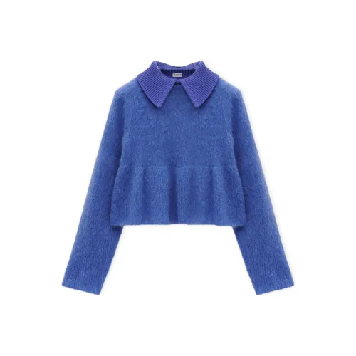 LOEWE Polo Sweater 'Blue'
