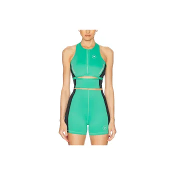 Adidas Free Shipping With AdiClub Adidas By Stella McCartney High Neck Crop Top