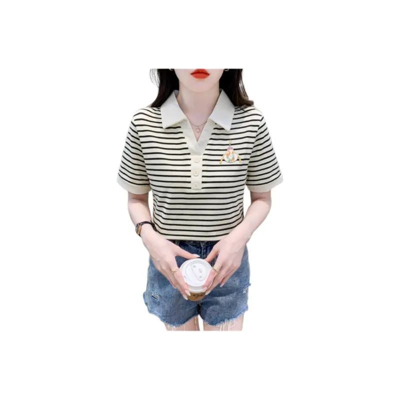 Mu Xiao Xin Set in Sleeve T Shirt Women's-0