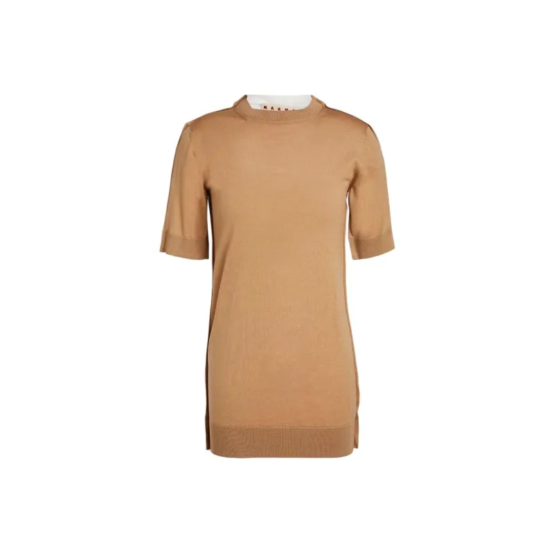MARNI T Shirts Women's Brown-0
