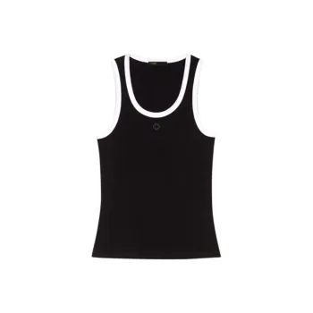 Maje Clover motif Tank Top