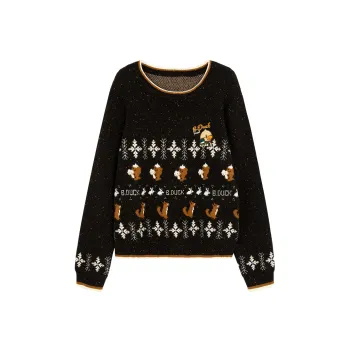 B.Duck Sweaters Women's Black