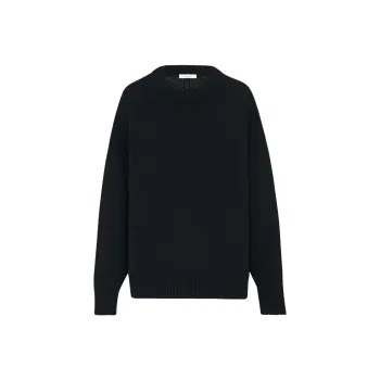 THE ROW Puff Sleeved Crewneck Jumper