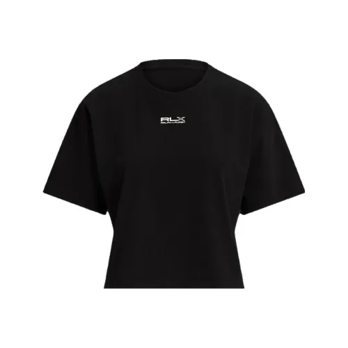 Polo Ralph Lauren Crop Tops Women's Black