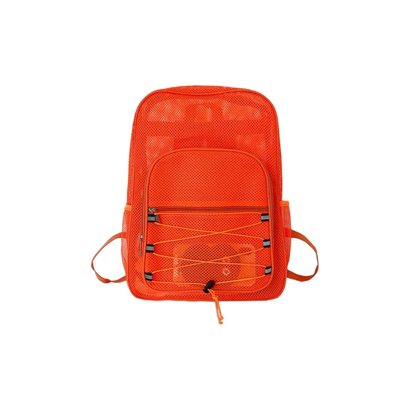 G FAVOR Mesh Fabric Backpack Regular Unisex Multicolor-7