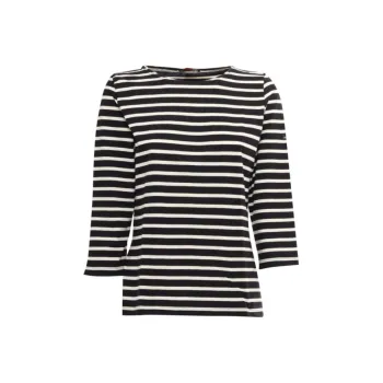 SAINT JAMES FW24 T Shirt Women's Black