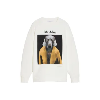 MaxMara Logo Embroidered Crewneck Sweatshirt