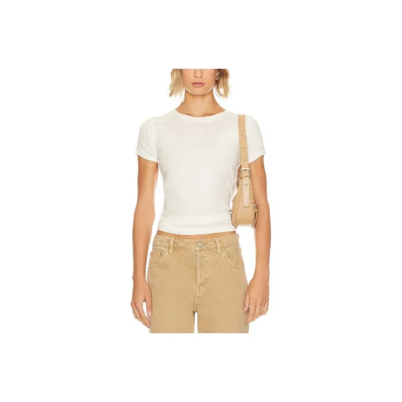 FREE PEOPLE T-Shirt Women's White-0