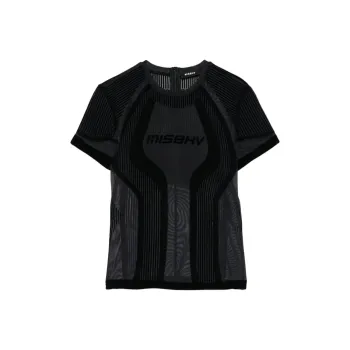Misbhv Flocked Mesh T shirt