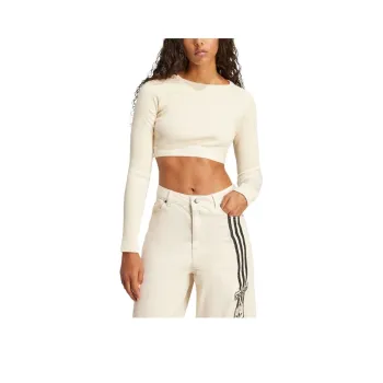 Adidas Originals Crop Tops Women's Ivory