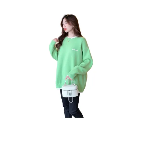 Tonlion Sweater Women's Milk Green