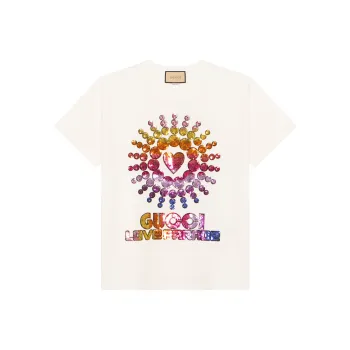 GUCCI Love Parade Oversized T shirt White