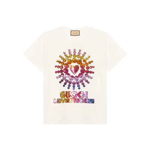 GUCCI Love Parade Oversized T shirt White