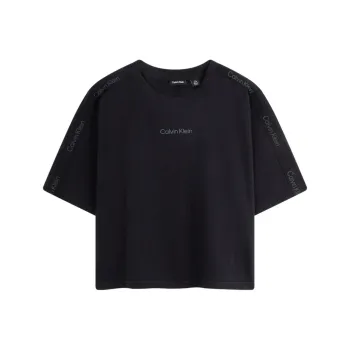 CALVIN KLEIN SS24 Series Drop Shoulder Sleeve T Shirt Women's