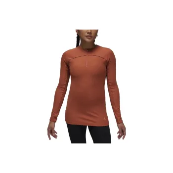 Jordan Sport Raglan Sleeve T Shirt Women's Gray Peach Red