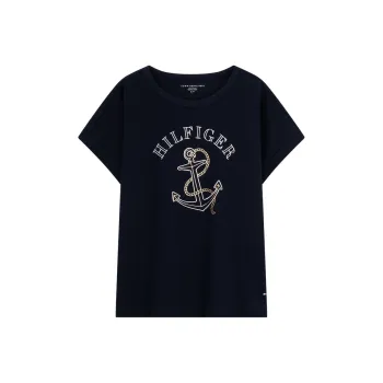 Tommy Hilfiger T Shirt Women's Navy Blue