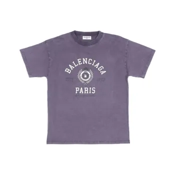 Balenciaga T Shirt 'Burgundy'