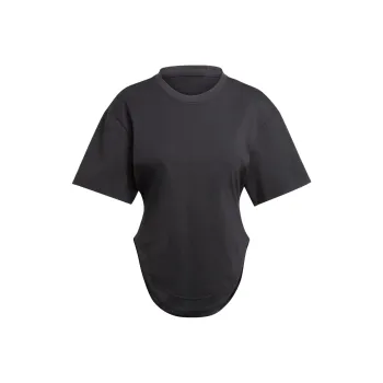 Adidas Sportswear Curved Hem T Shirt