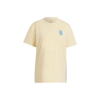 Adidas T-Shirt Women's Simple Yellow/Stunning Blue/Military Green