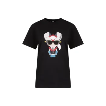 KARL LAGERFELD / Karl Lagerfeld Jeans T Shirts Women's Black