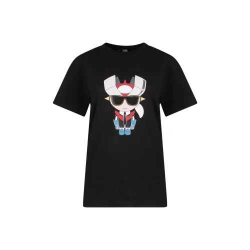 KARL LAGERFELD / Karl Lagerfeld Jeans T Shirts Women's Black