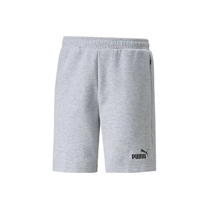 PUMA Soccer Bottoms Unisex Light Gray-0